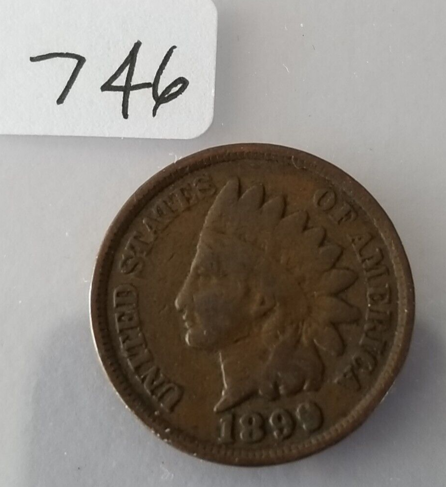 1899 Indian Head Cent - Philadelphia Mint