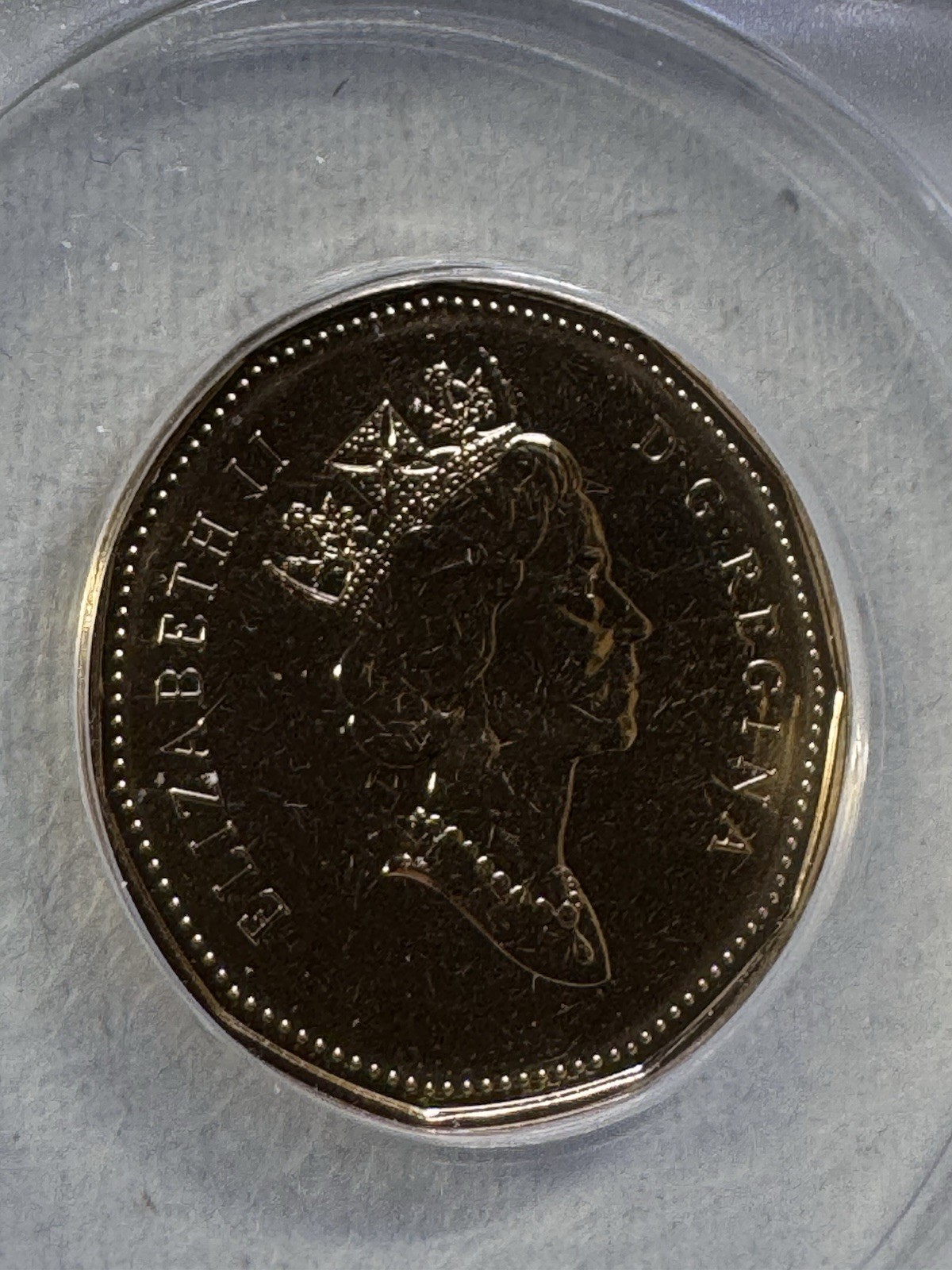 1999 Canada 1 Dollar Loonie Graded MS 67 by ANACS