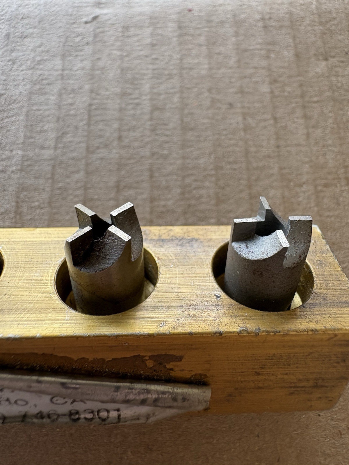 ATI Tool 5pc Aircraft Tool Countersink Bits w/holder US Army Overstock