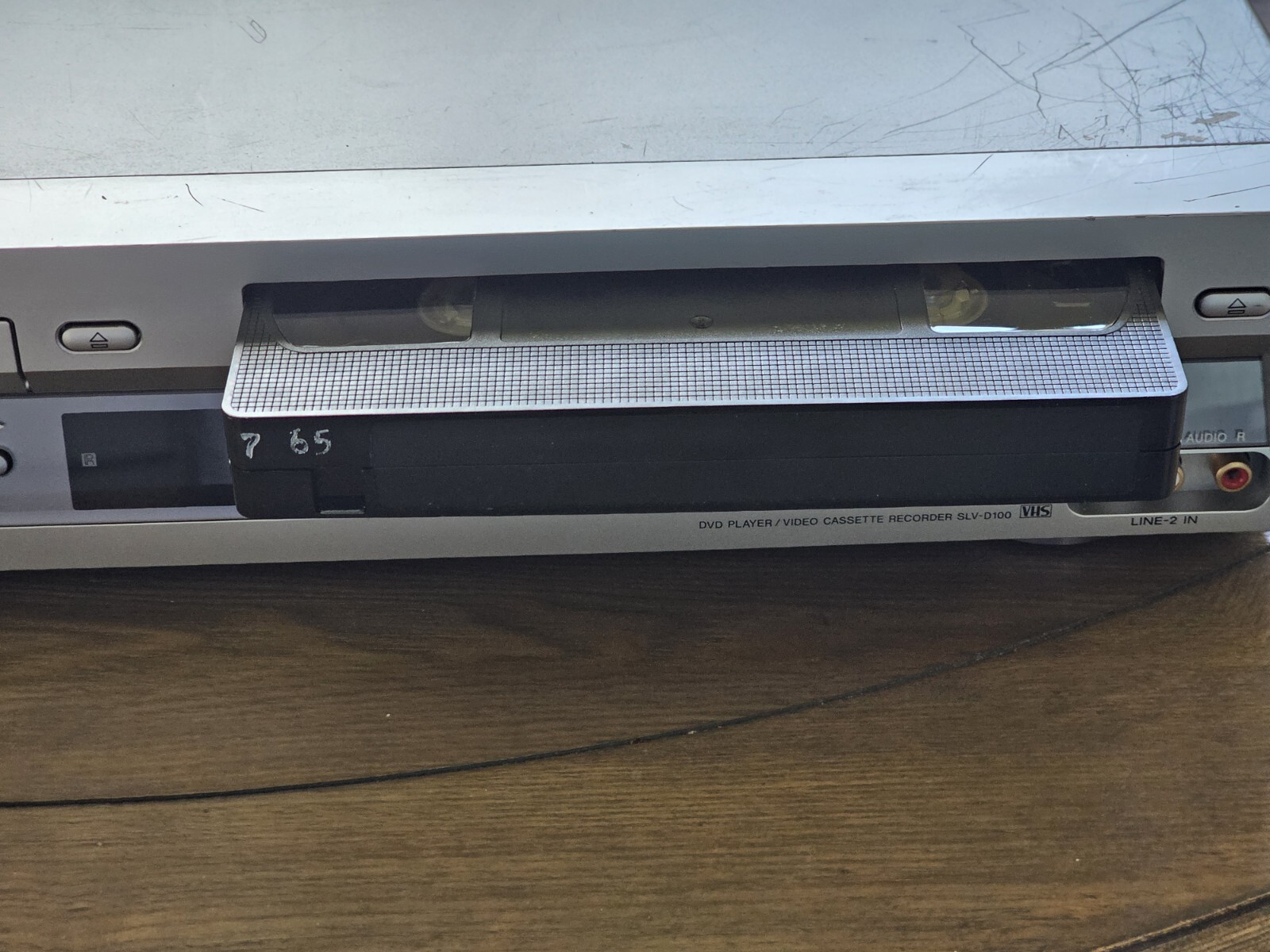 SONY SLV-D100 DVD/VCR Combo playerTested - No Remote