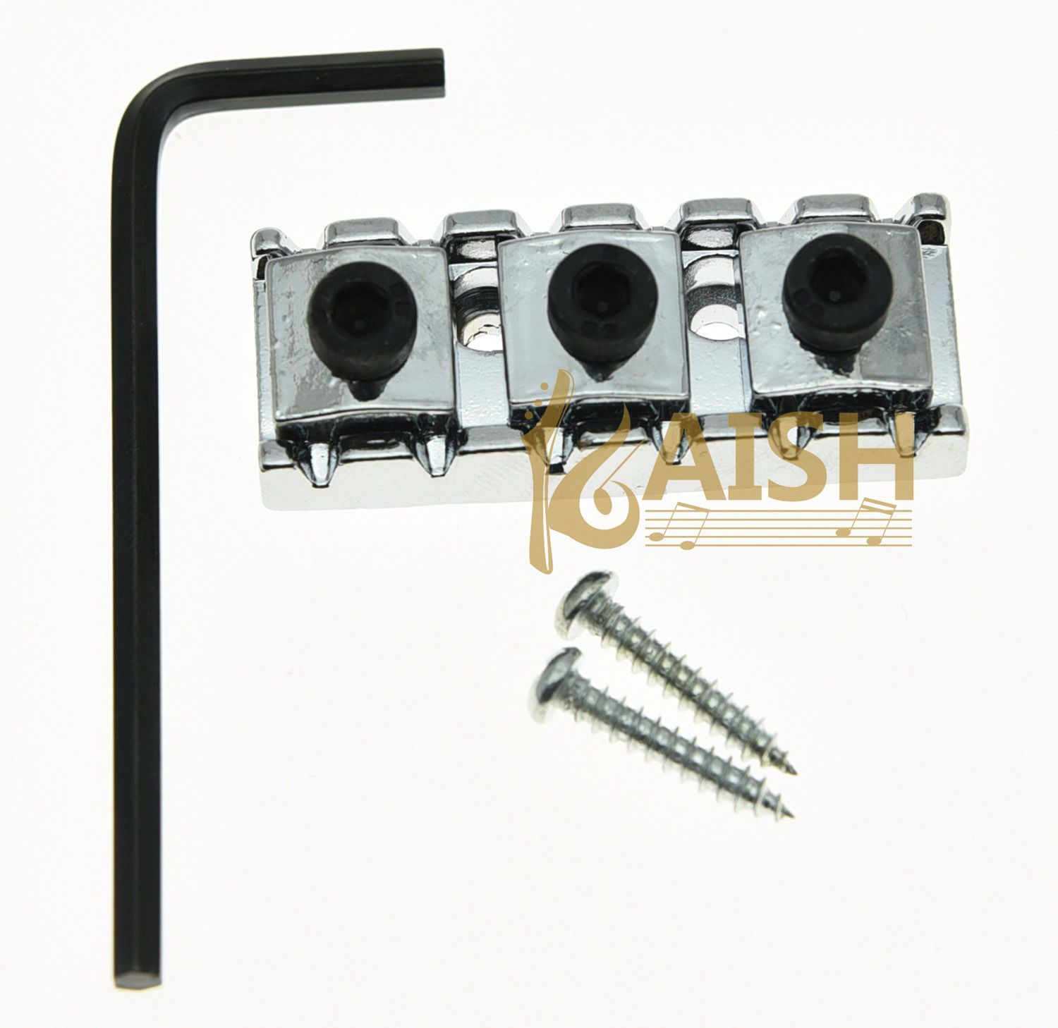 43mm Chrome Guitar Locking Lock Nut String Lock for Floyd Rose Guitar