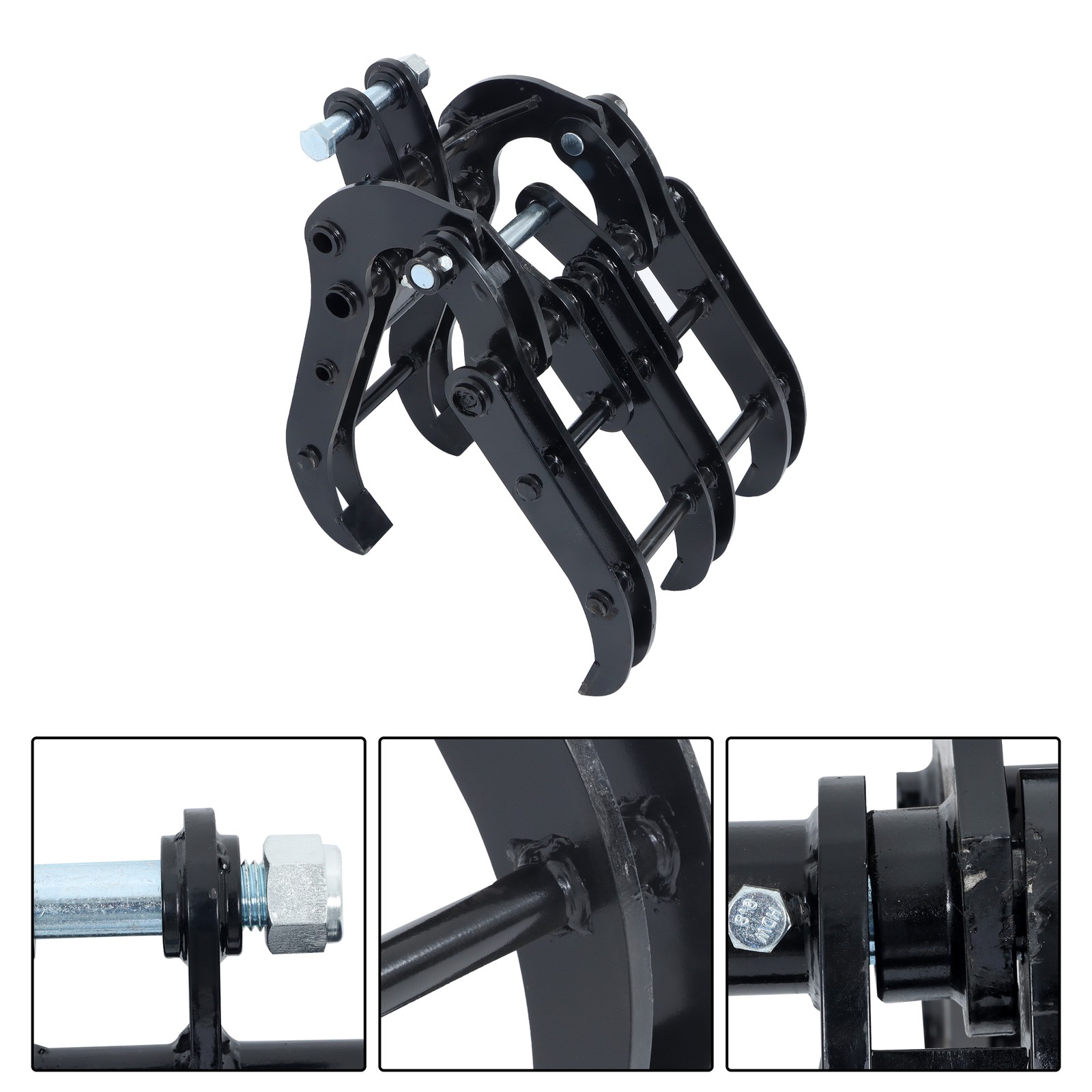 NEW Grapple Wide Opening Grabber Mini Excavator Attachment For Small Diggers