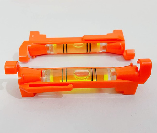 6x Hanging Bubble Line Level Small Horizontal String Spirit Levels Red