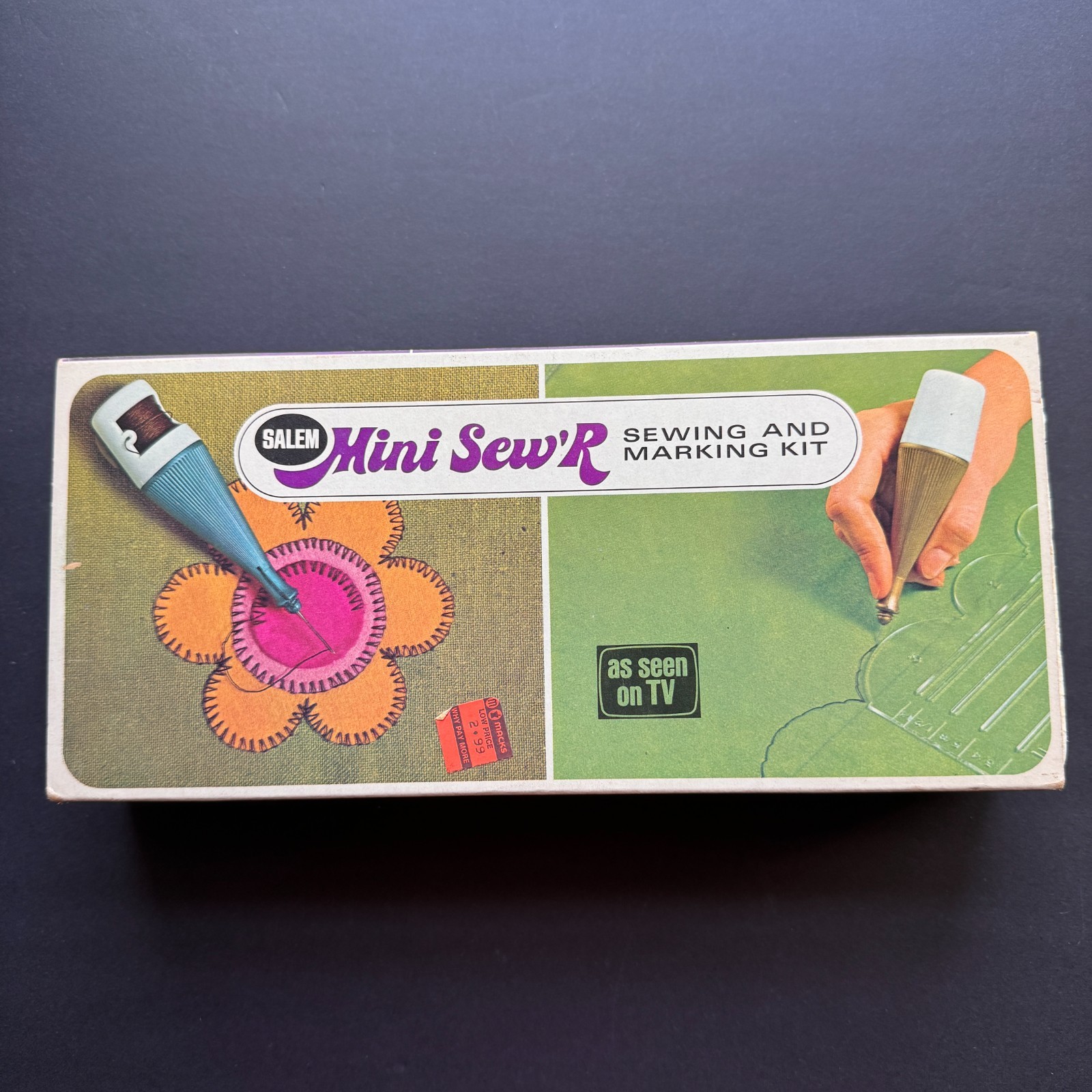 Salem Mini Sew'R Sewer Sewing And Marking Kit Complete Hats Collars Ruffles