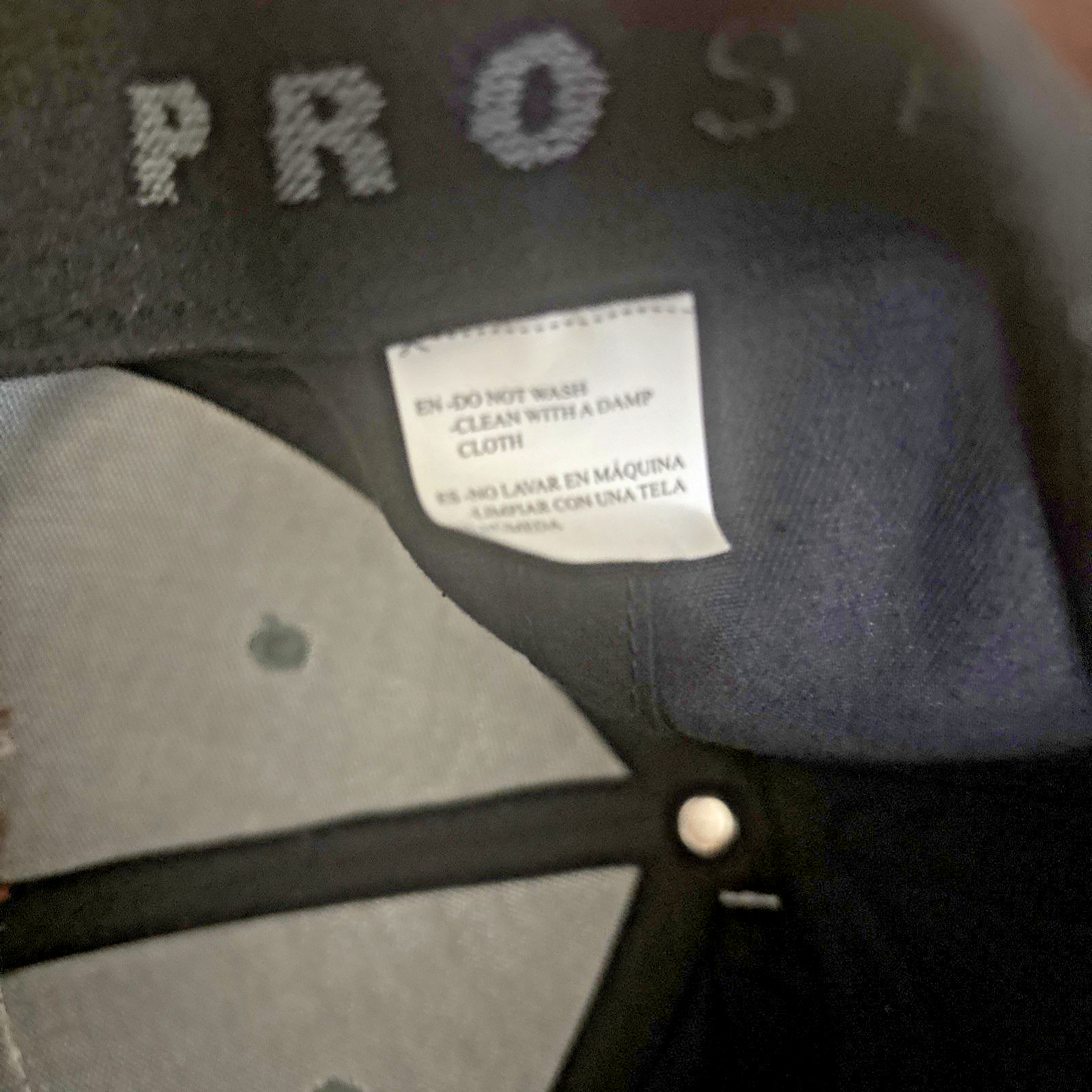 PGA Tour Golf Hat Pro Series NEW Adjustable Hat 2-Tone Gray/Black