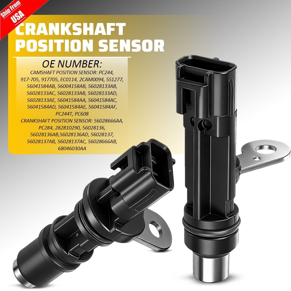 Crankshaft + Camshaft Position Sensor For 2000-2007 Dodge Dakota Durango V8 4.7L