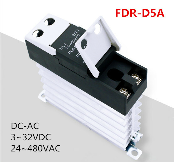 FULRD Single-phase integrated solid state relay FDR-D5A 3~32VDC/24~480VAC