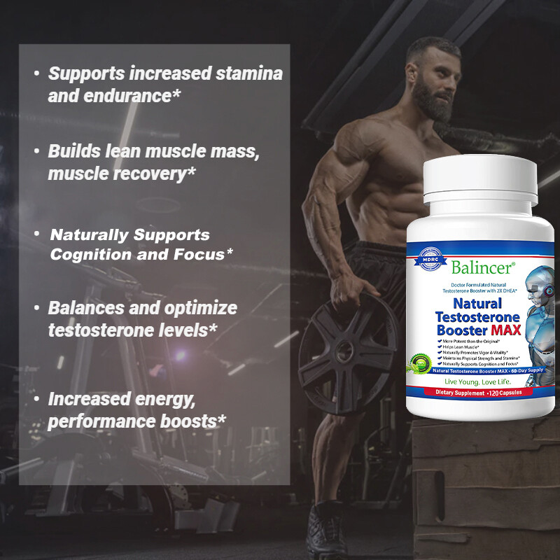 Natural Testosterone Booster Testosterone For Men, Boosts Vitality