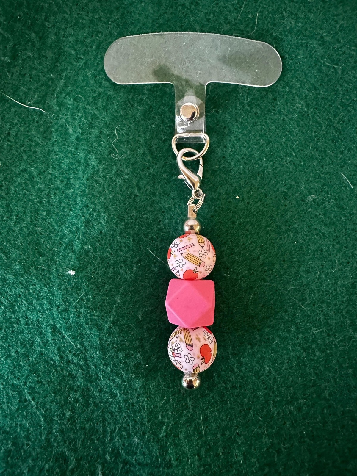 Teacher Appreciation Phone Charm | Cute School Cellphone | Teacher Gift