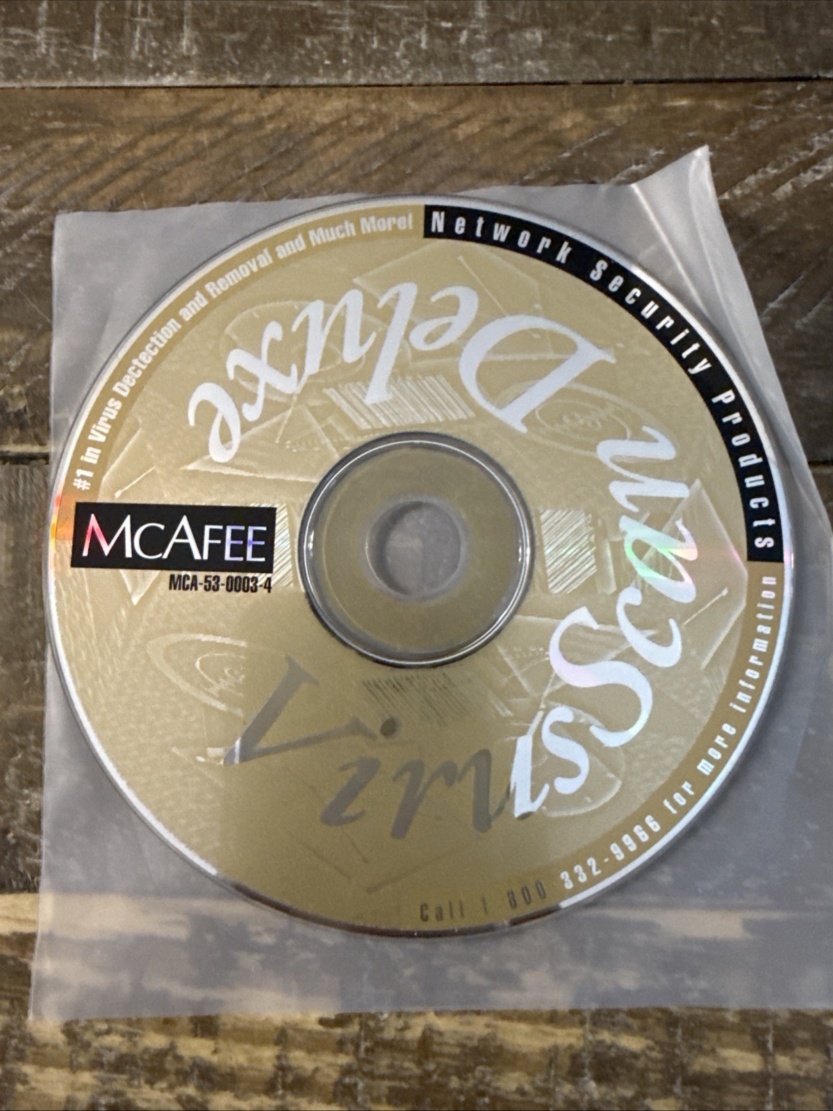 McAfee VirusScan Deluxe Software PC Cd Rom