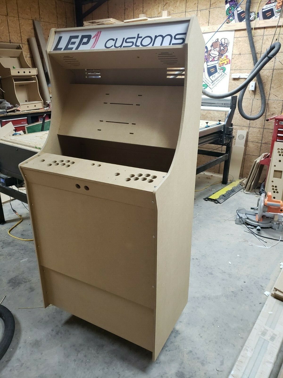 Easy to Assemble LVL32J 2 Player Sanwa Upright Arcade Cabinet Kit for 32" screen