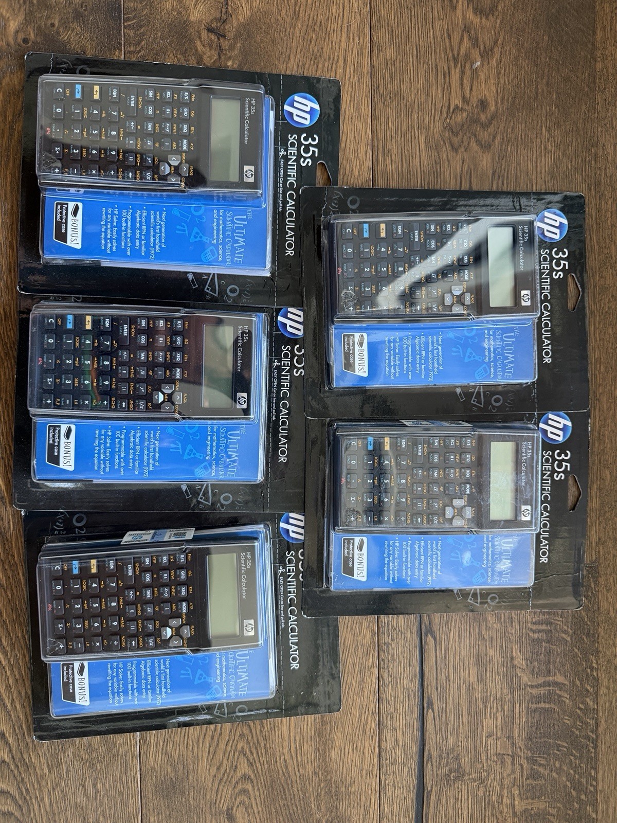 HP 35S Scientific Calculator RPN - Brand New Factory Sealed Lot Of 5