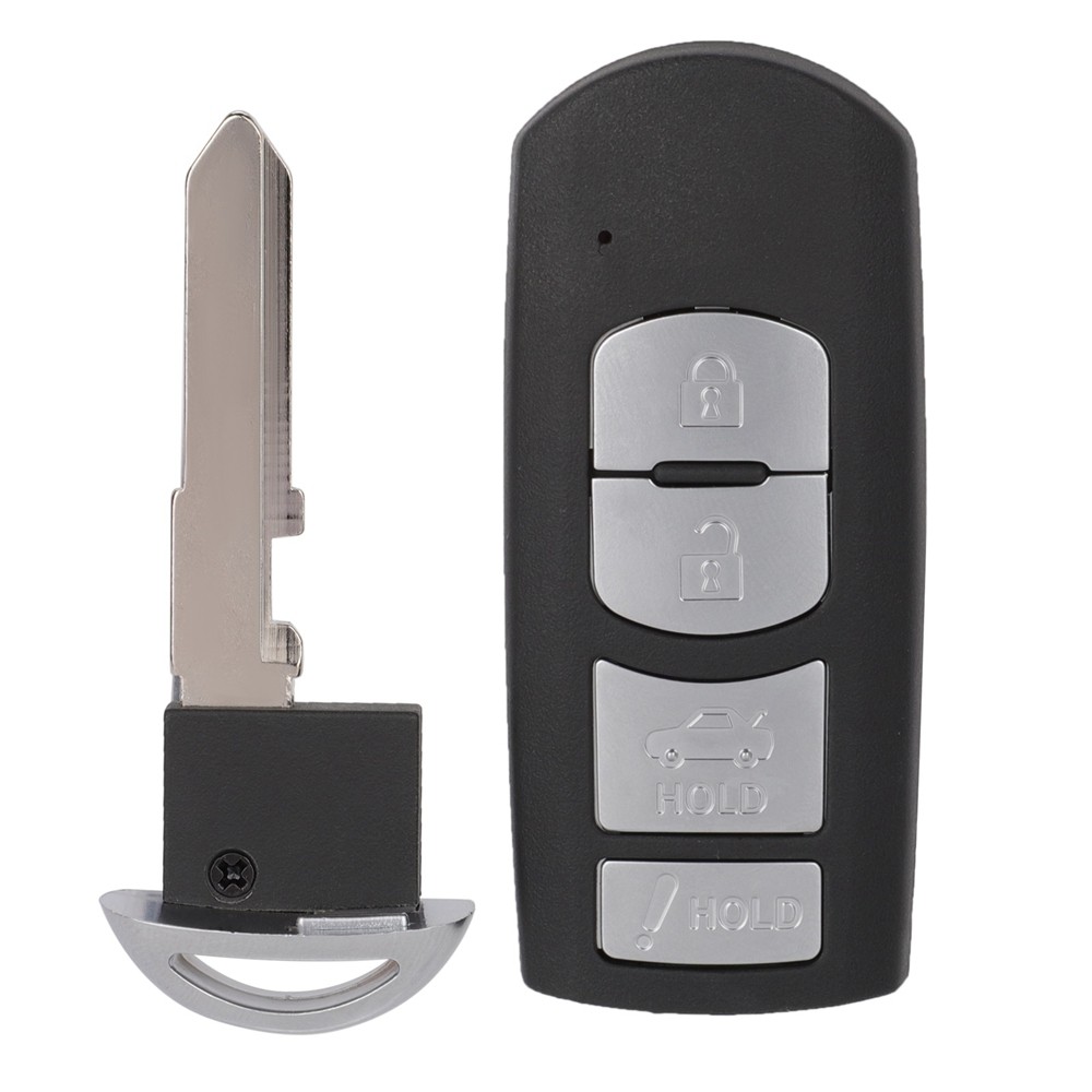 4 Buttons Remote Keyless Entry Car Key Fob For Toyota Yaris iA 2017-2018 1.5L l4
