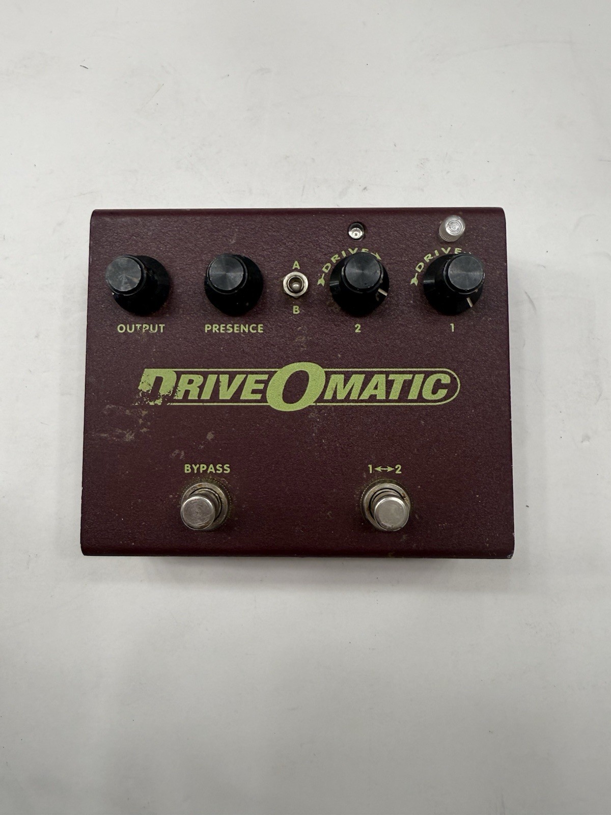 Stamps Amplification Drive-O-Matic Overdrive Vintage Guitar Effect Pedal *READ*