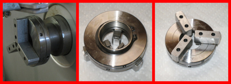 Cue Components & Cue Building Parts Supplies 3 Jaw Rear Lathe Chuck Cue Repair