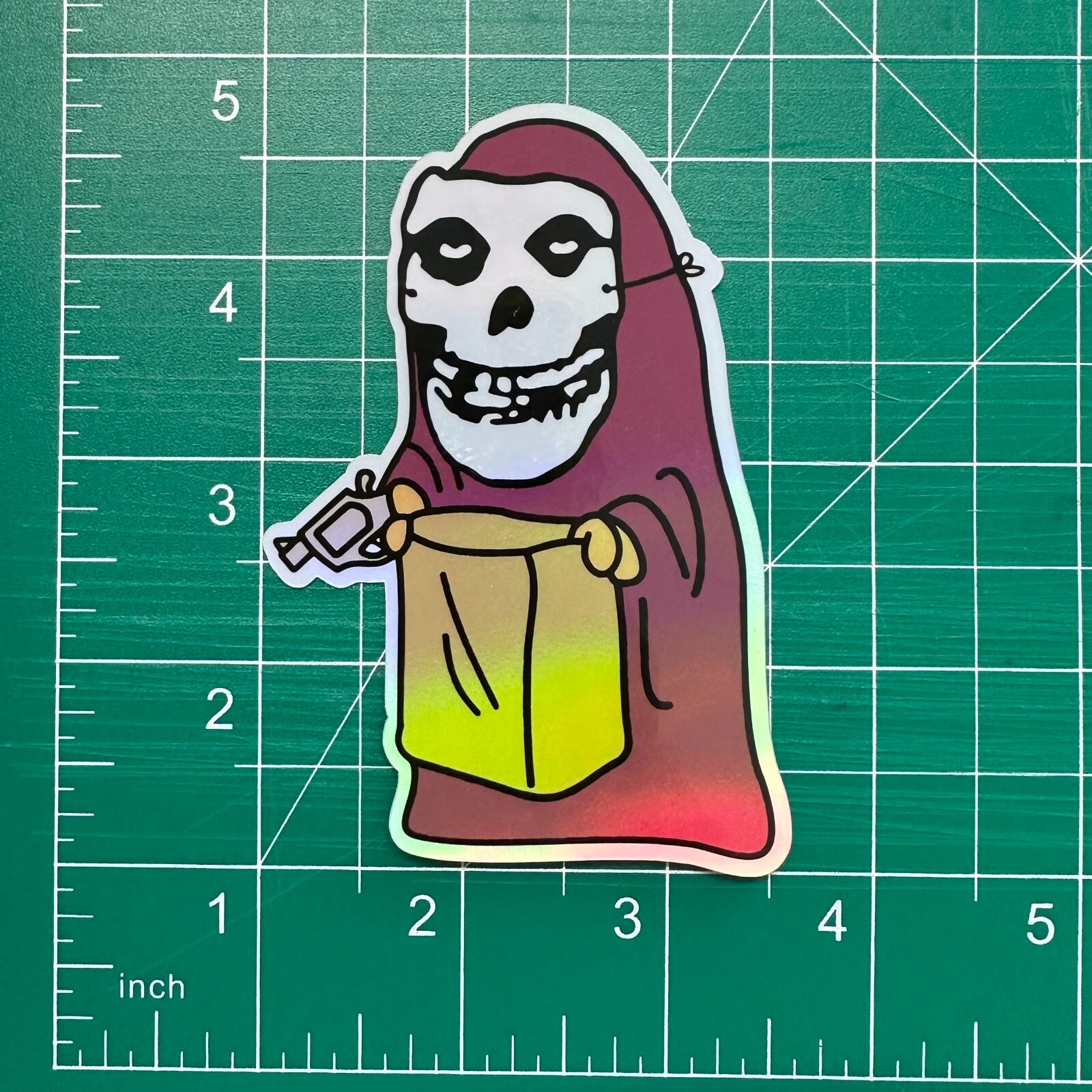 Albert Defense Halloween Misfits Sticker HOLO Forward Observations Group, SupDef