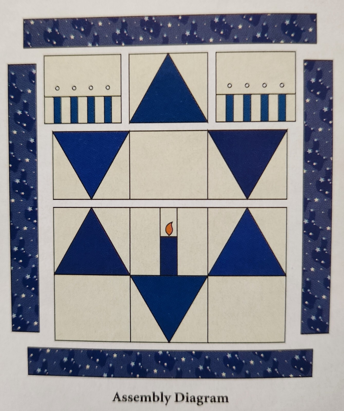 "Alice Berkoff's Star" Quilt Pattern from 2004 Mag Confident Beginner Applique