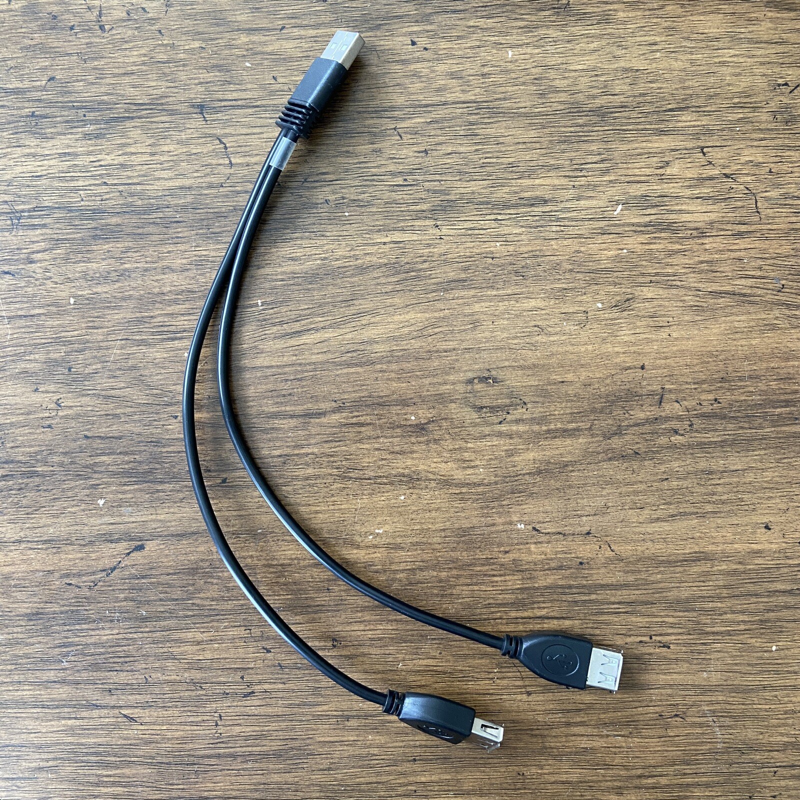 USB A data cable splitter for Tesla model 3 2017 2018 2019 model year power cord