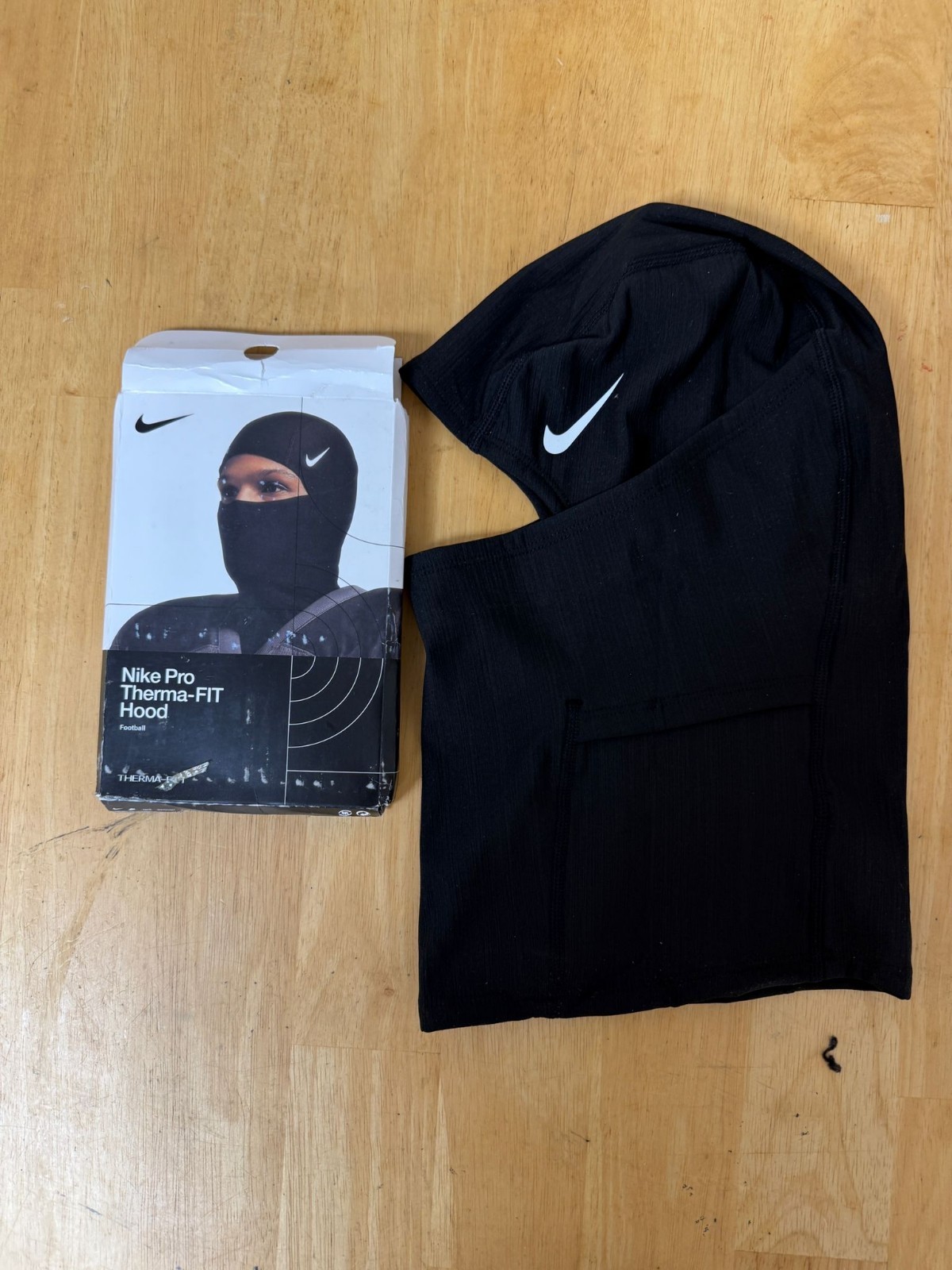 Nike Pro Therma‑FIT Hyper Warm Hood Black Fast 2 days shipping