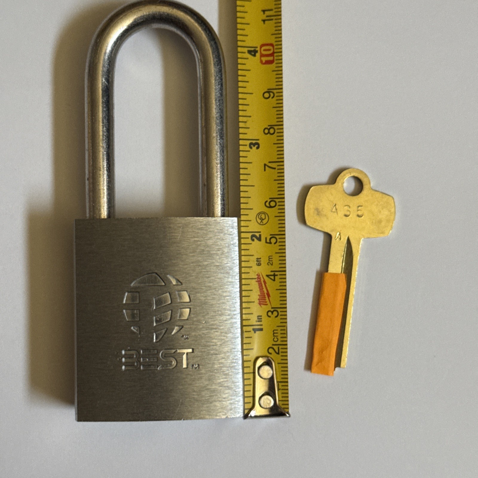 Best Padlock W/6 Pin SFIC / Op key