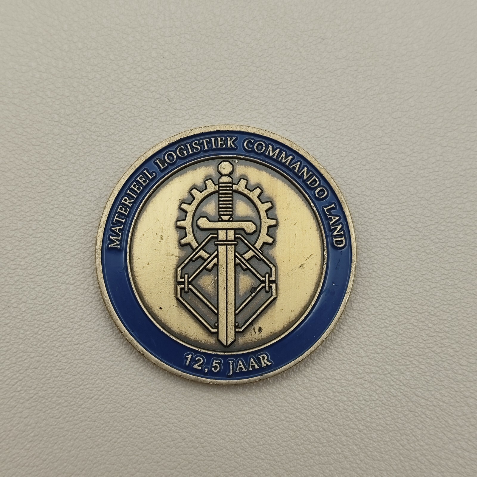 Netherlands Materieel Logistiek Commando Land Challenge Coin