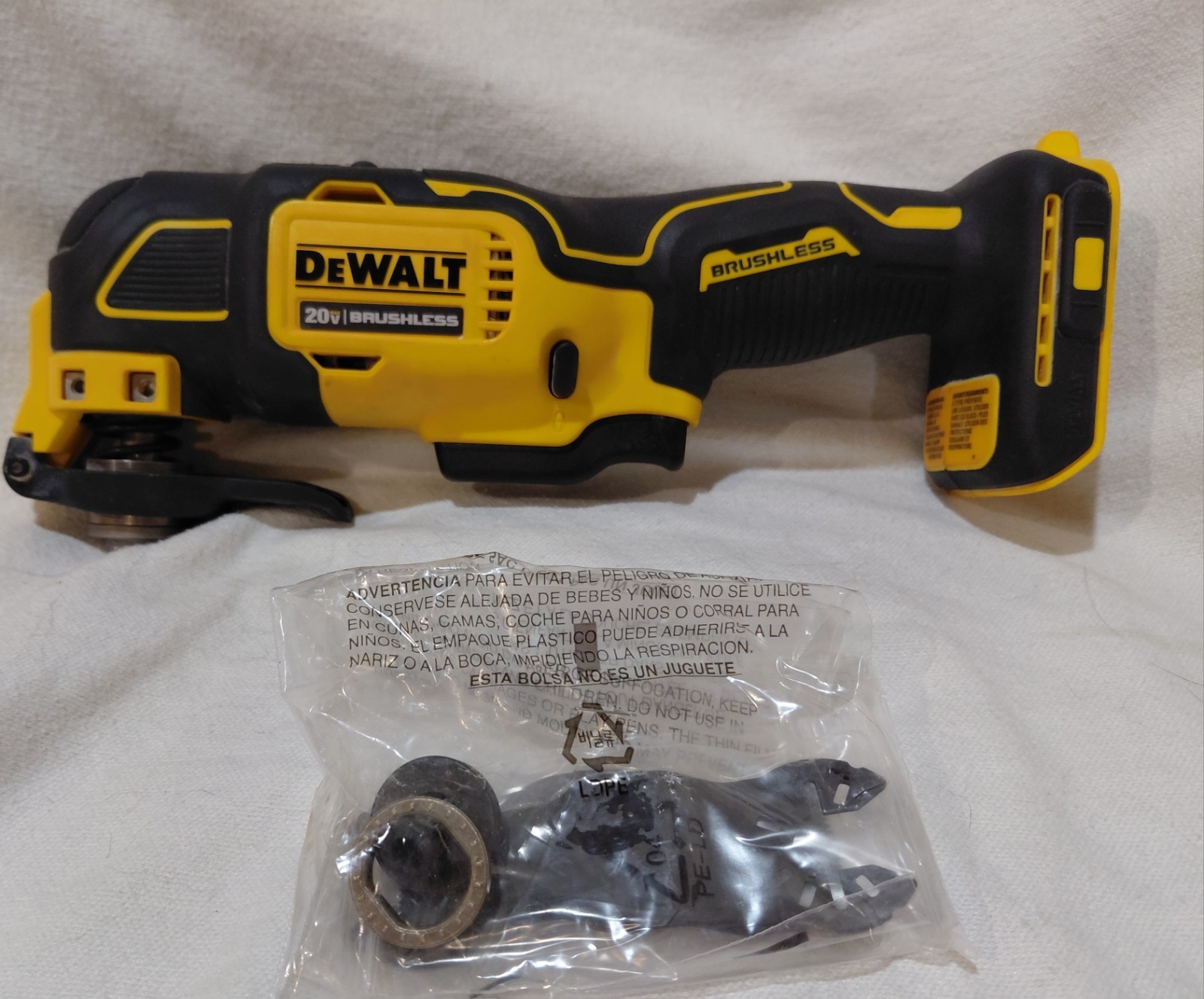 Dewalt Oscillating Multi-Tool Atomic Compact 20V Brushless DCS354B