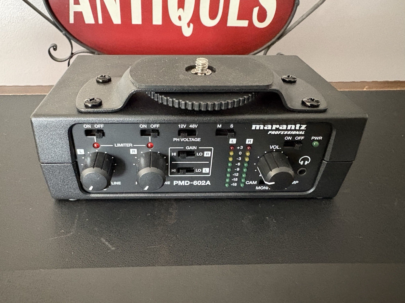 Marantz Professional PMD-602A 2 Channel DSLR Audio Interface untested