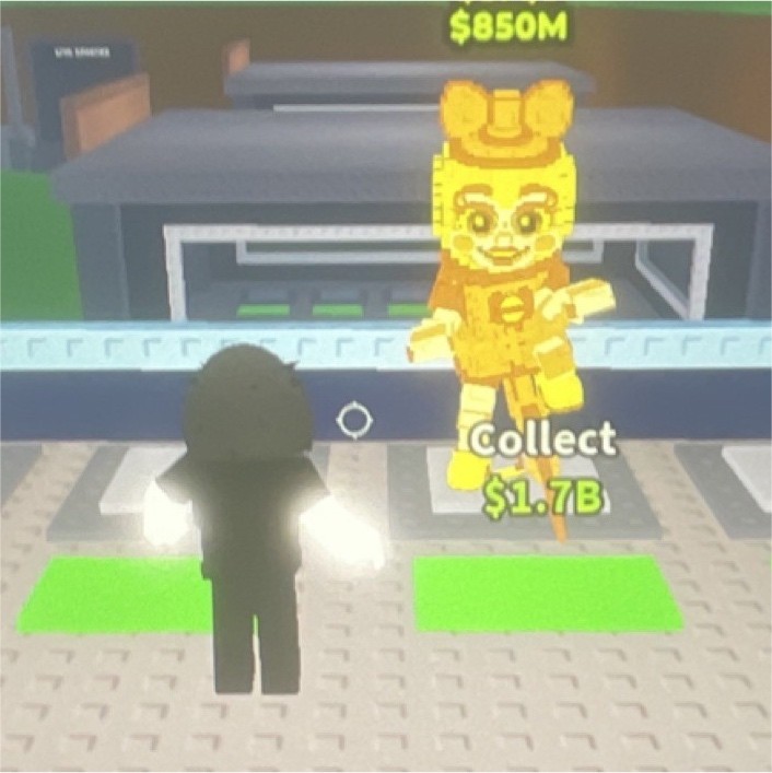 Roblox Gold Chicleteirina Bicicleteirina Virtual Collectible Game Item/Asset