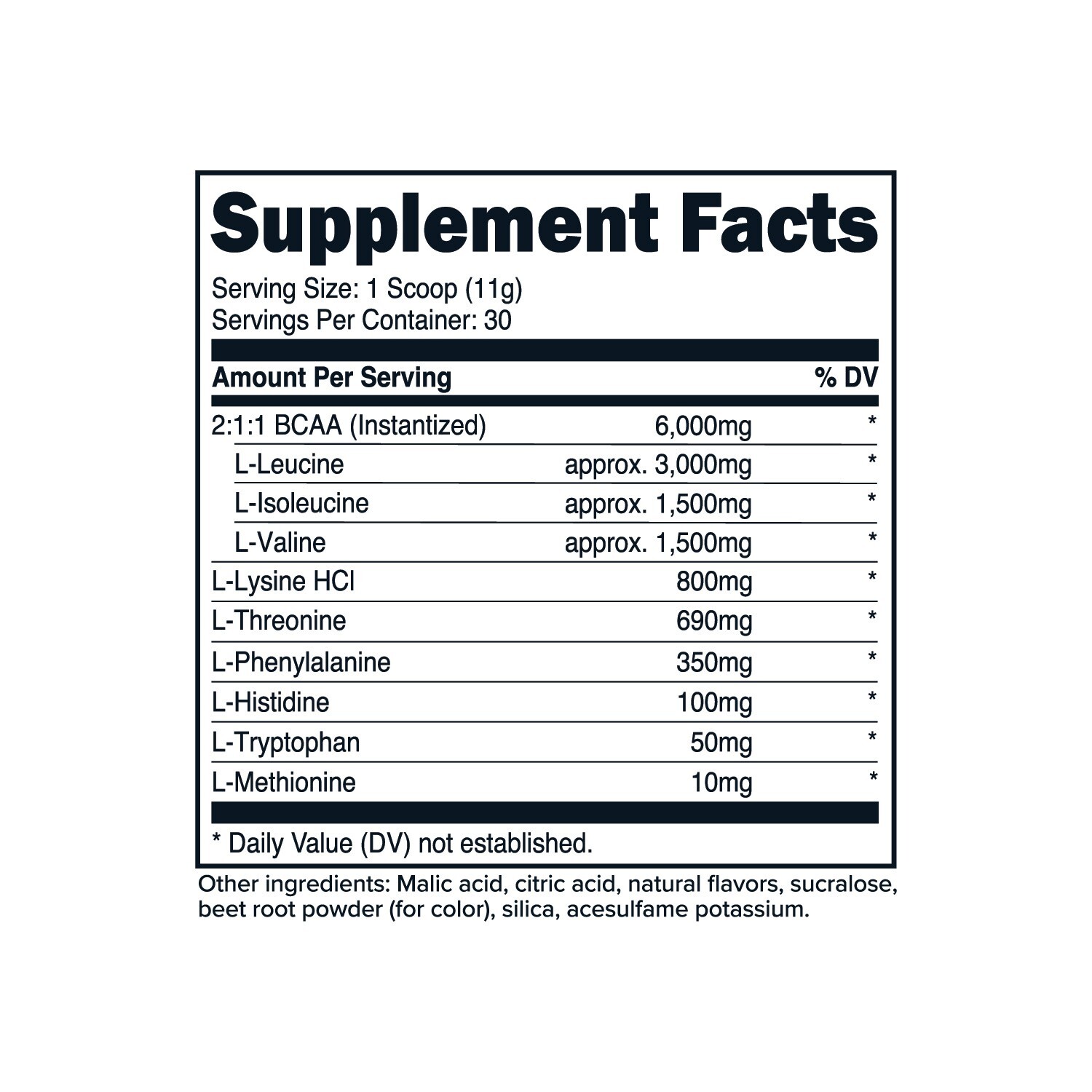 PrimaForce EAA Powder 30 Servings (Tropical Punch) - Essential Amino Acids