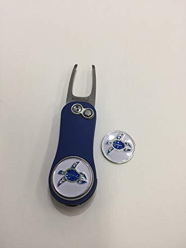 Pitchfix Hybrid 2.0 Switchblade Divot Tool with 2 Crystal USA Markers