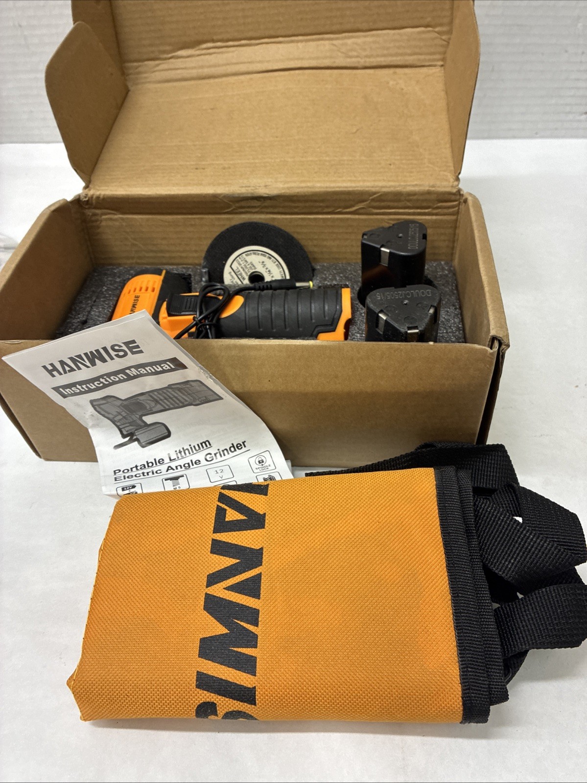 Hanwise HWSJMJSD12V-023 Angle Grinder Lithium Battery