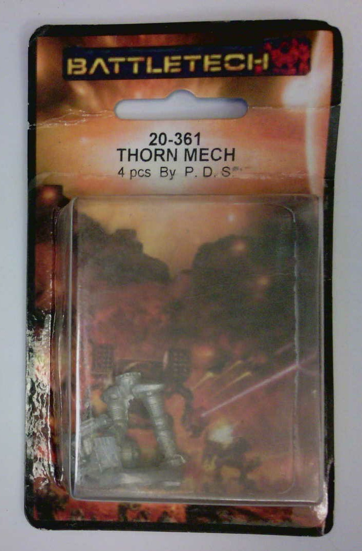 Battletech Thorn Mech Iron Wind Lead-Free pewter New in Package (838)