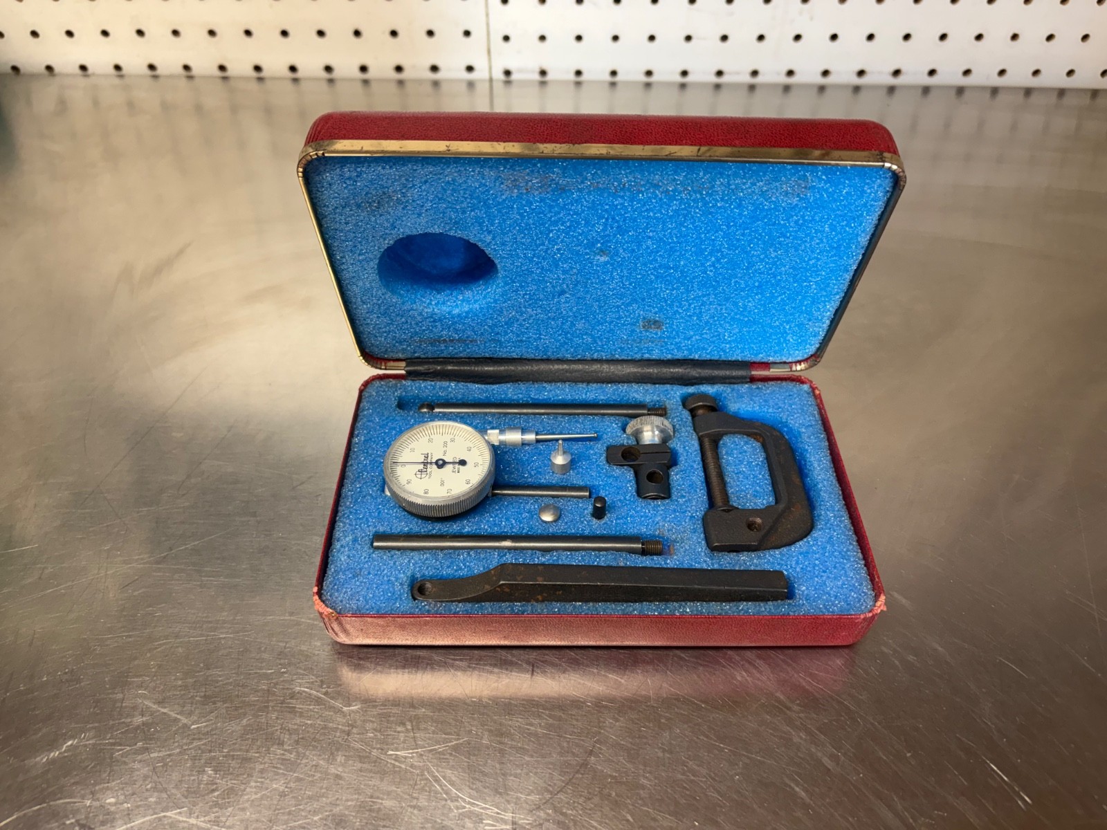 Central Tool Dial Indicator Tool Set Complete .001"