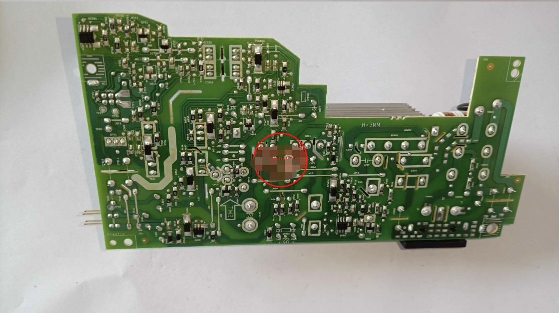 one Power Supply Board Genuine New For BenQ Projector EM18F7 E580