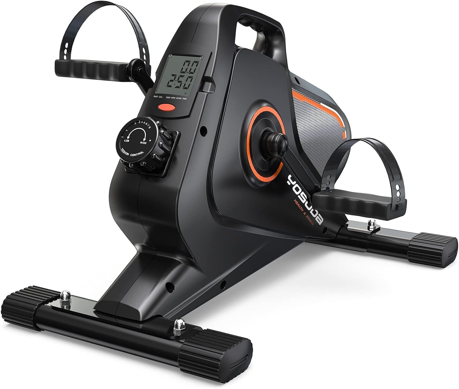 YOSUDA Under Desk Bike Pedal Exerciser Magnetic Mini Exercise Bike