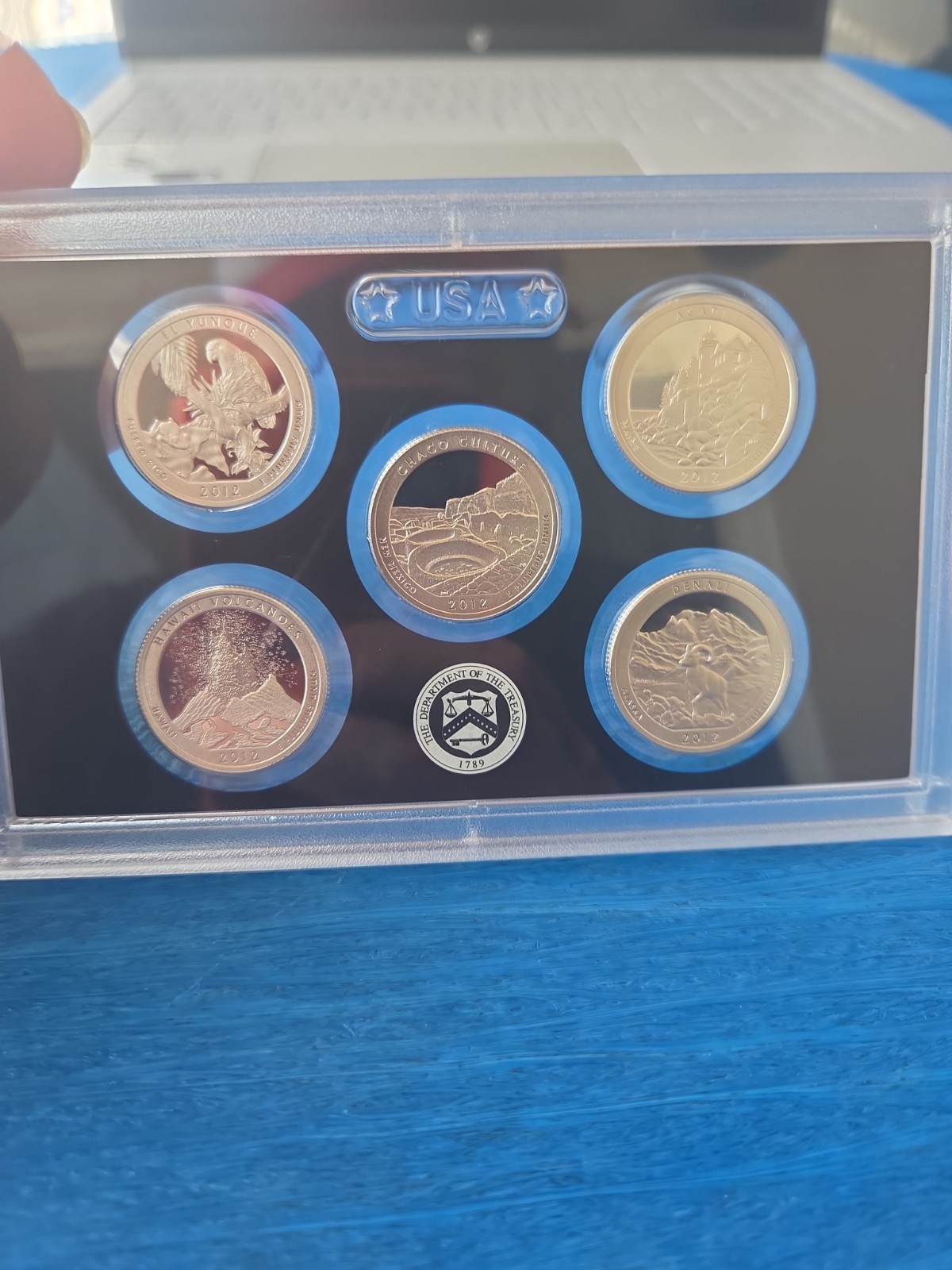 2012 US Mint Silver Proof Set – Only 395,443 Made – Complete OGP with COA