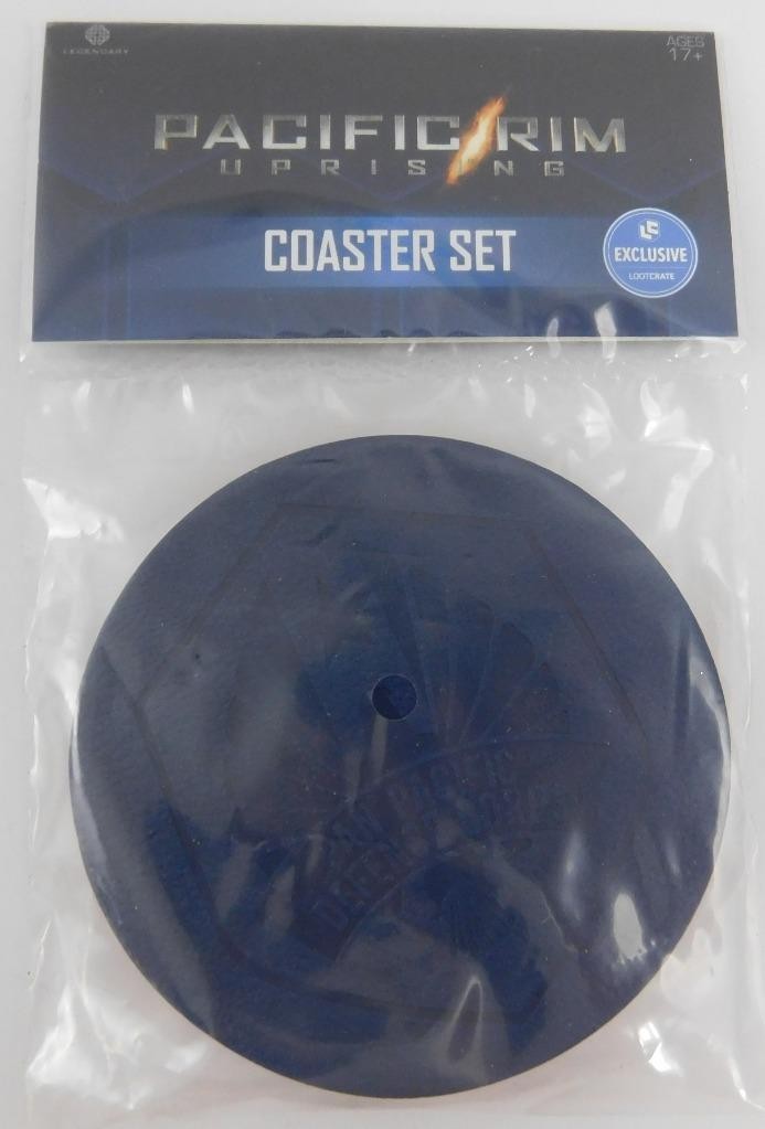 Loot Crate Exclusive Pacific Rim Uprising Coaster Set New Lootcrate