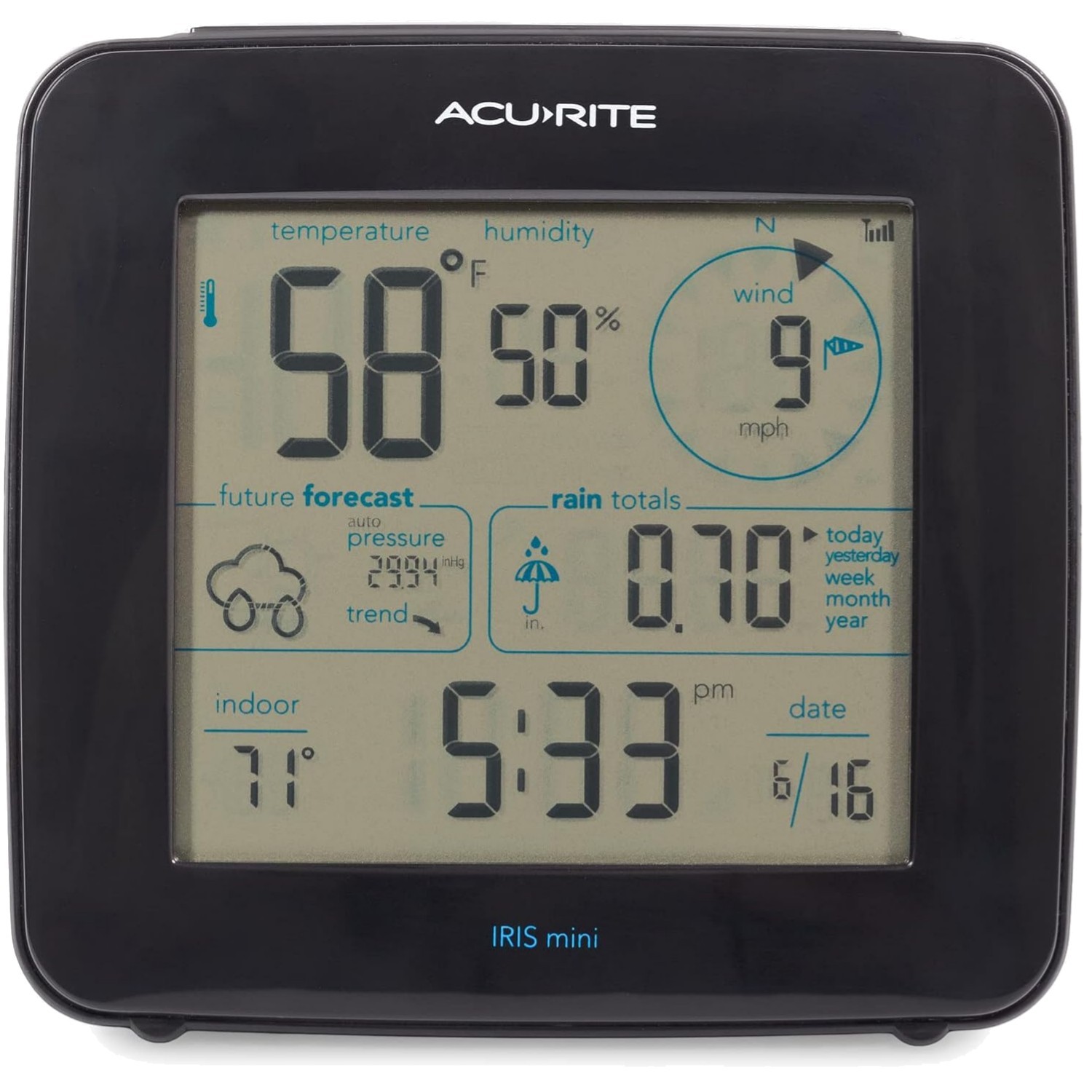 Iris Weather Station with Mini Wireless Display