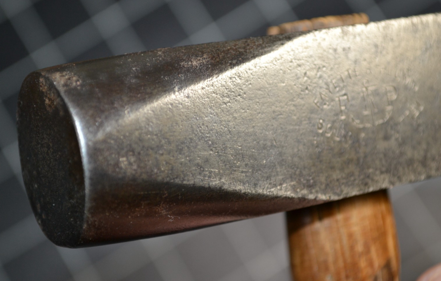 FAYETTE R. PLUMB - TINNERS' RIVETING HAMMER - #6 - ALL ORIGINAL