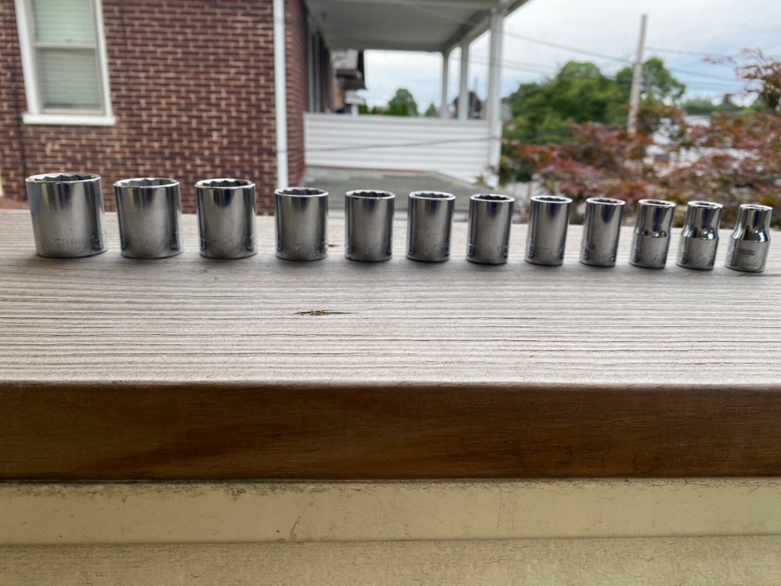 Craftsman Socket Set 12 Pieces 12 Point