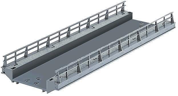 Marklin 74618 C-Track -- Straight Ramp - 7-3/32  18cm