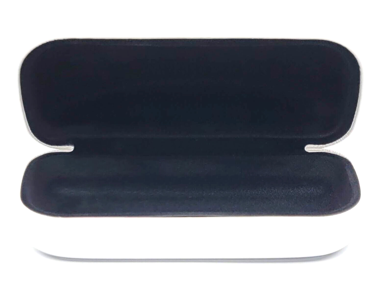 **LARGE** - NEW - AUTHENTIC - NINE WEST - WHITE - HARD SUNGLASSES CASE