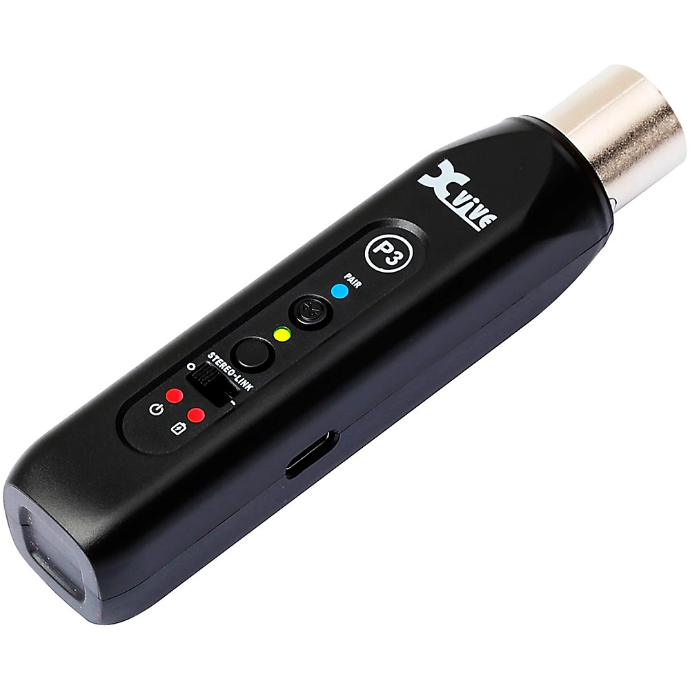 Xvive Bluetooth Audio Receiver w/One P3 Bluetooth Audio Receive for Mono Audio
