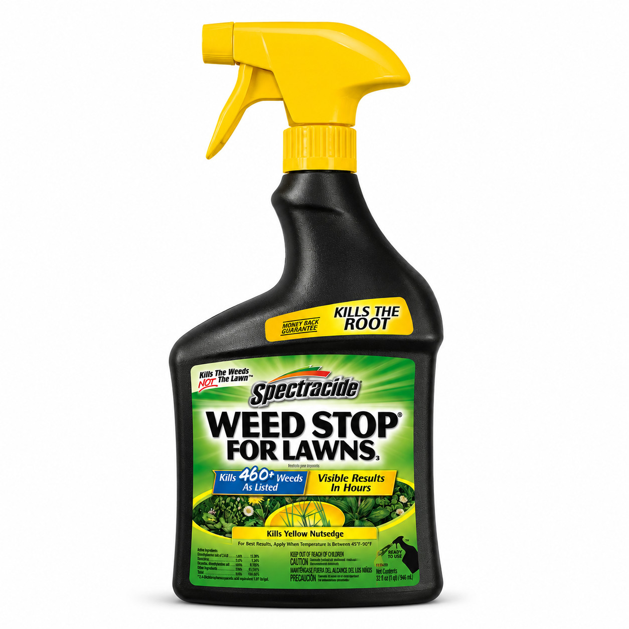 Spectracide Weed Stop For Lawns, Ready to Use 32.0 -fl oz Weed Killer