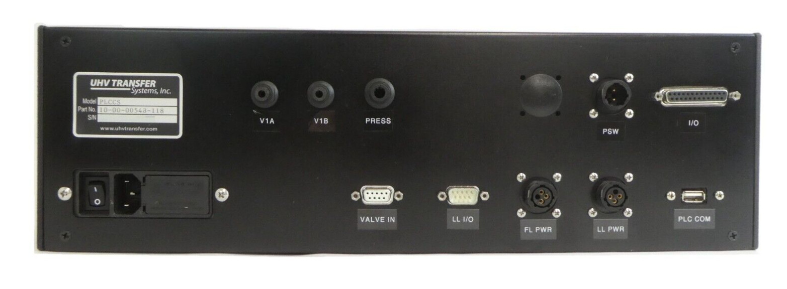 UHV Transfer Systems 10-00-00548-118 Vacuum Controller PLCCS Working Surplus