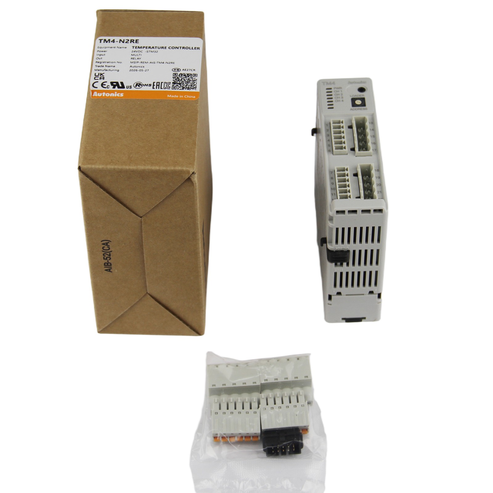 1PC New In Box AUTONICS TM4-N2RE Temperature Controller