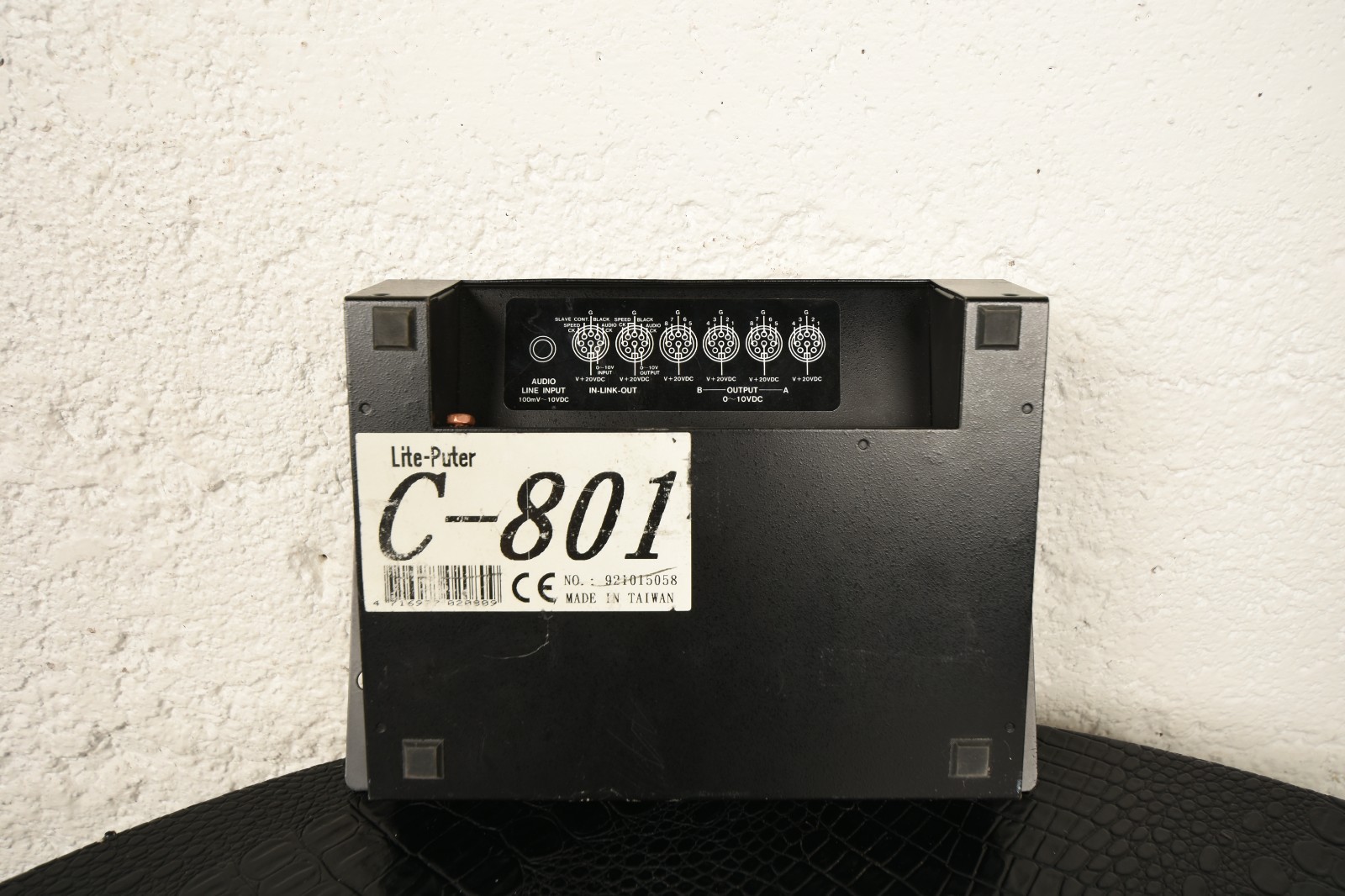 Lite-Puter C-801 8 Channel Light Dimmer Control Console Unit