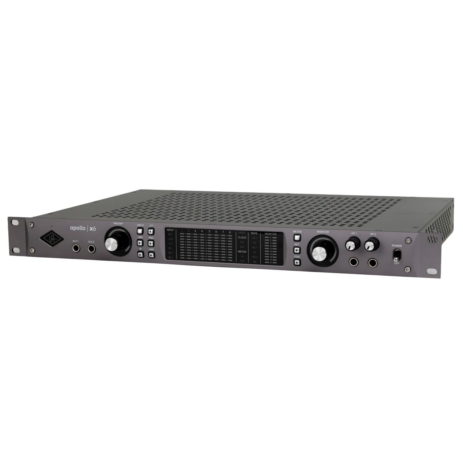 Universal Audio Apollo x6 16x22 Thunderbolt 3 Interface #19272019005376 (Used)