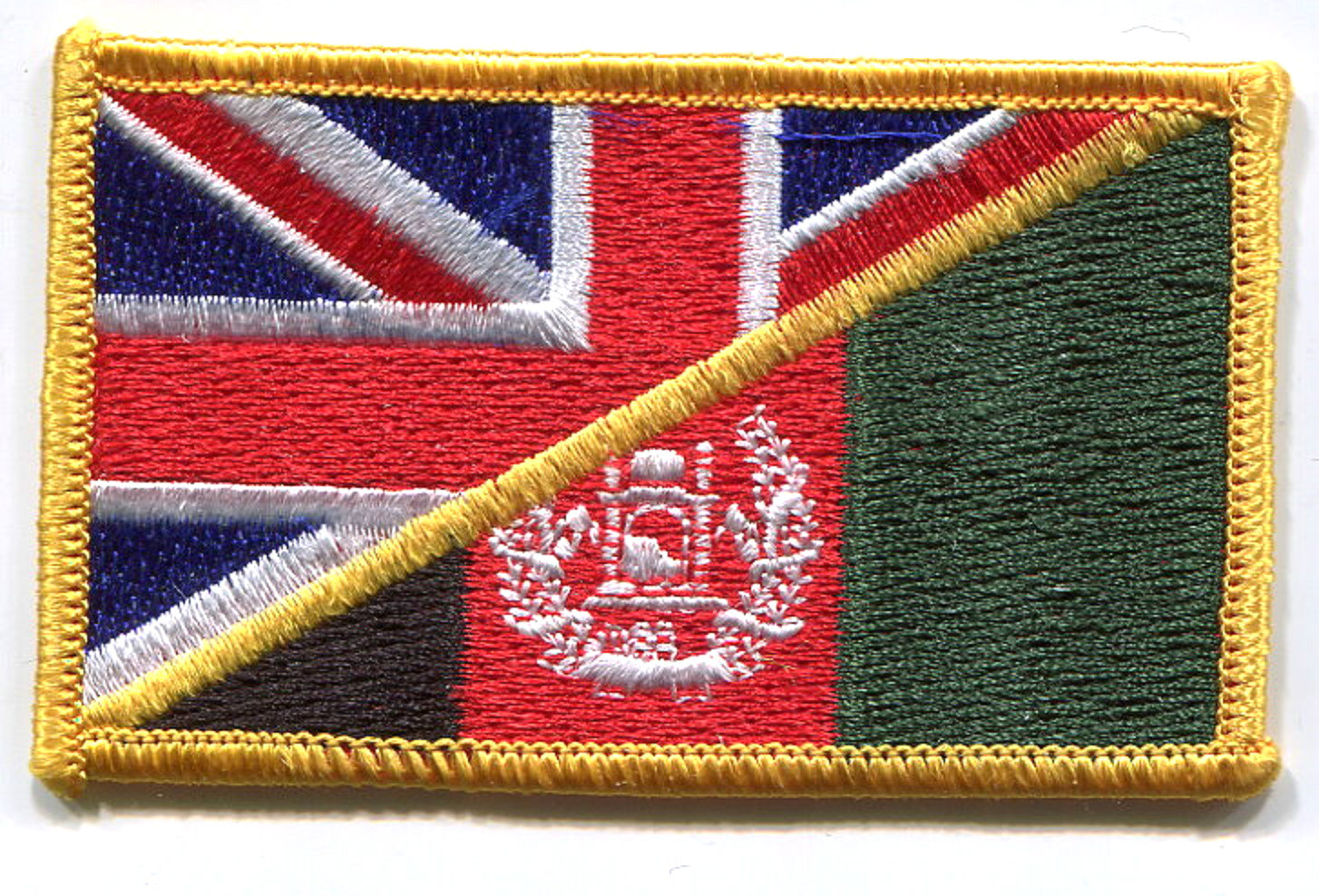 KANDAHAR NATO ISAF CAMP BASTION SAS ANA APU JTF vêlkrö UK/AFGHANISTAN FLAG PATCH