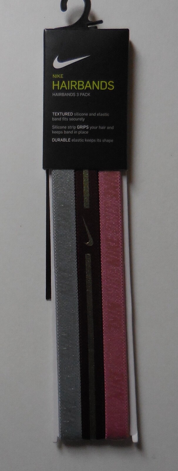 Nike Metallic Printed 2.0 Headbands Assorted 3PK Adult Unisex